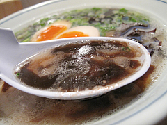 料理:クロトンスープ@ラーメン・カナデヤ・塩原・大橋