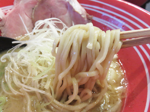 8鶏白湯ラーメン麺