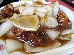 ランチ:酢豚@小笹飯店