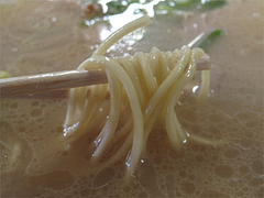 料理:ラーメン麺@ふくちゃんラーメン田隈店