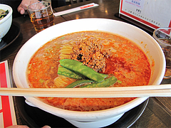 料理:四川坦坦麺850円@頤和園(いわえん)・大博多ビル店