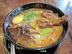 料理:パイクー麺700円@味千拉麺・福岡東店・楽一街道箱崎店