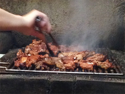 9骨付きカルビBBQ@ひがし田