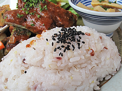 ランチ:雑穀米@渡辺通りスタンド・Ruston(ラストン)・電気ビル裏