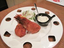 16丸ごとえびクリームコロッケ@くろの蔵