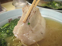 料理:ラーメンチャーシュー@福一ラーメン・皿山