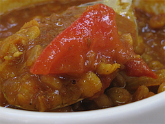 料理:マメカリートマト@エルヘルメス・インドカレー・大橋
