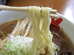 料理:正油らーめん麺@博多めんとく屋(麺篤屋)
