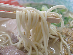 料理:ラーメン麺@ラーメン天舟・マリンメッセ福岡