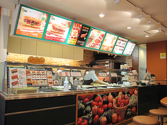 店内:キッチン@SUBWAY(サブウェイ)天神昭和通り店・福岡