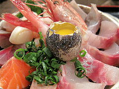 料理:海鮮丼更にアップ@海の味・有福・サンセルコ