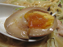 13ランチ:もつチャンポン煮玉子@銀の月・天神本店