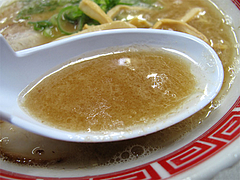 料理:赤のれんラーメンスープ@ラーメン居酒屋赤のれん&とん吉・箱崎