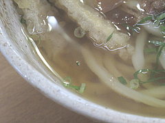 ランチ:ごぼう天うどんつゆ@さぬきうどん大木戸・福岡舞鶴店