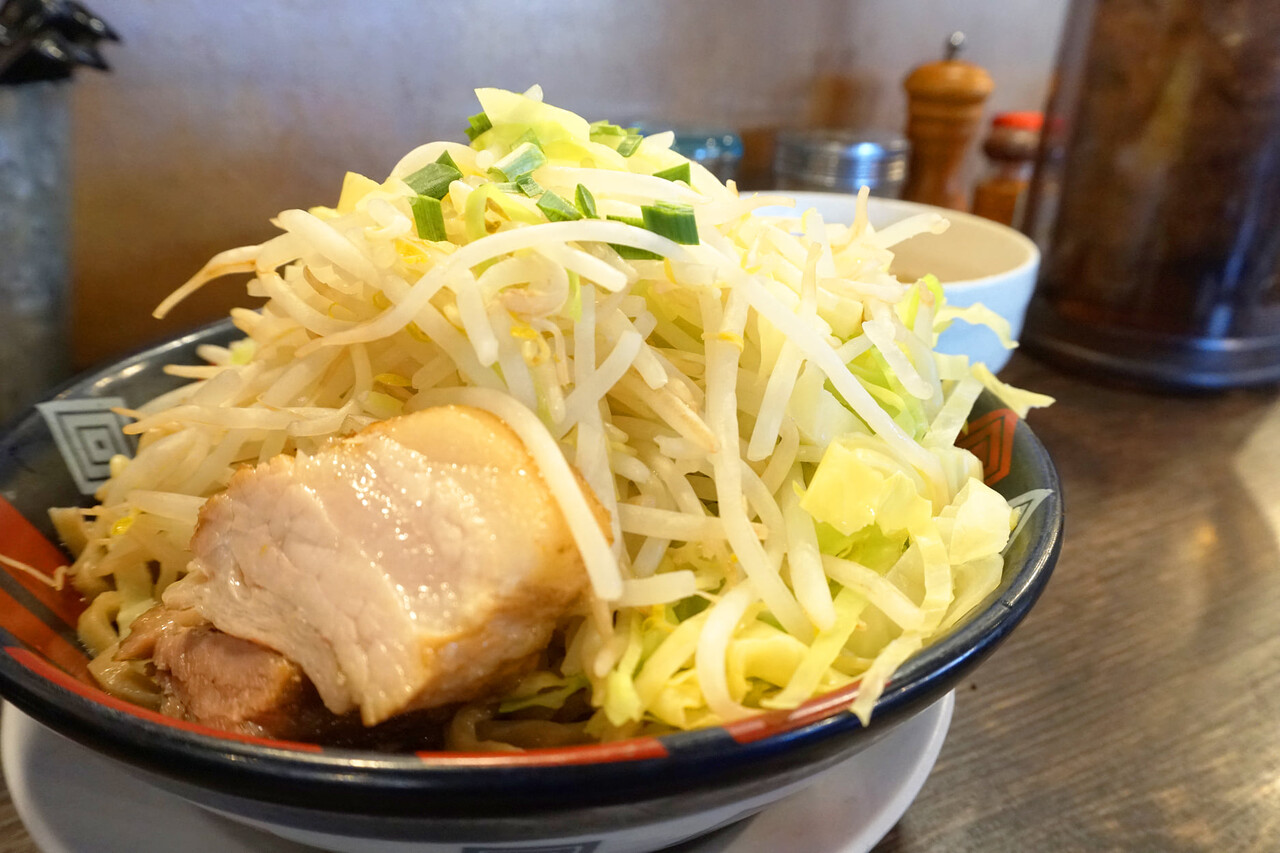 熊本】濃厚＆極太麺！二郎インスパイアなつけ麺♪＠太一商店 小山店