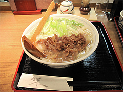 12ランチ:肉うどん680円@讃岐うどん薫(かおる)