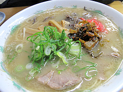 13料理:めんまラーメン470円@ラーメン未羅来留亭(ミラクルてい)・西新