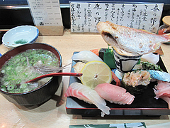 8ランチ:鯛そうめんと寿司@鮨・あつ賀・渡辺通り