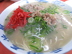 ラーメン:ナシカタ@元祖長浜屋