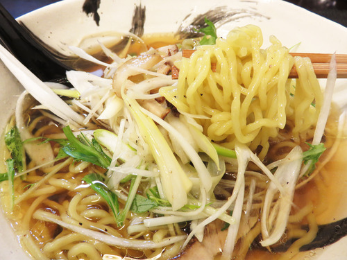11こがし醤油ねぎそば麺