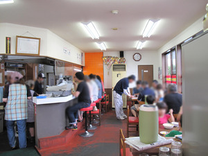 4店内@長浜ラーメン力
