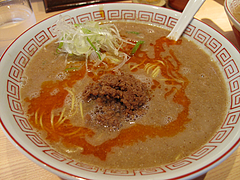 料理:ラータンメン(坦々麺)480円@博多麺屋ゆず・那の川