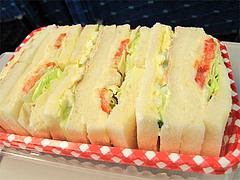 料理:ミックスサンド・ポテトタマゴ420円@トランドール博多駅店