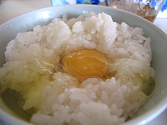 料理:TKG(卵かけご飯)@豚々拍子・笹丘