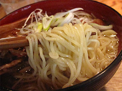 ランチ:魚男ラーメンの中華そば麺@博多炉端・魚男(フィッシュマン)・今泉・天神