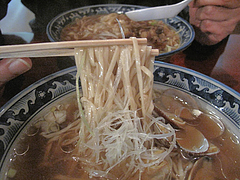 12ランチ:あさりそば麺@つどい・長浜・ラーメン