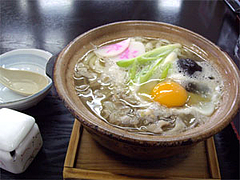 鍋焼きうどん@資さんうどん大門店