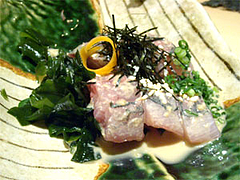 胡麻あじ800円@酒食家・博多ひさご・博多区春吉