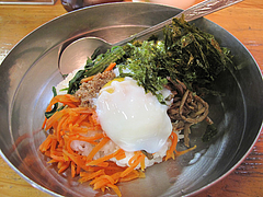 4ランチ:ビビンバ400円+玉子50円@ビビンバ・韓国冷麺専門店・菜ずき・天神
