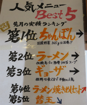 9メニュー人気