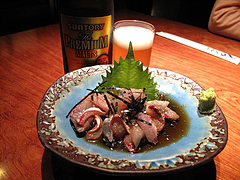 料理:ごまさば680円@雑魚屋・天神福岡店