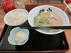6ランチ:ラーメン得セット600円@僕の空・らーめん編
