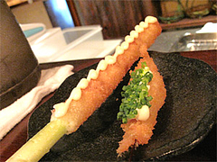 料理:スペシャルランチ1200円(串2本)@串揚げ・ひょうたん・赤坂店