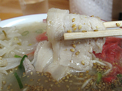 料理:ラーメンのチャーシュー@ラーメン・元祖美野島家・福岡市博多区