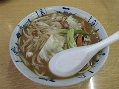ランチ:ちゃんぽん630円@長尾亭ラーメン