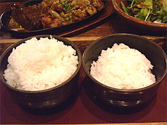 大盛りごはん50円増し@泰元食堂・福岡市中央区赤坂