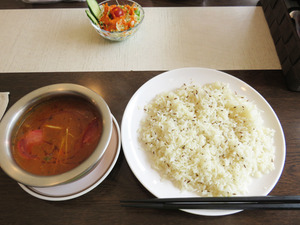 15マトンカレーとジーラライス