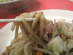 料理:皿うどん麺@中華・華山・大橋