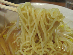 18ランチ:味噌ラーメン麺@元祖赤のれん・節ちゃんラーメン・野間店