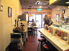 店内@長浜ラーメン一龍亭・博多区千代