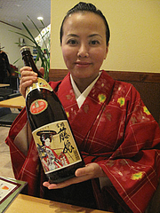 6料理:八女・後藤酒造・日本酒・金襴藤娘藤娘@居酒屋なごみ・八女の鮎と燻製料理の店・美野島
