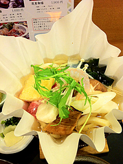 8ランチ:紙鍋うどん@博多大福うどん・うどんすきと水炊き
