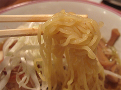 料理:ポークの角煮汁そばの麺@張子房・警固