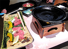 11ランチ:黒毛和牛陶板焼き@うら本・赤坂・警固