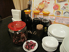 15店内:卓上@居酒屋しょうき・大橋店