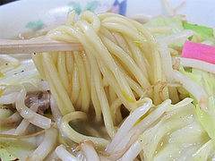 料理:ちゃんぽんの麺@タケシタベーカリー喫茶部